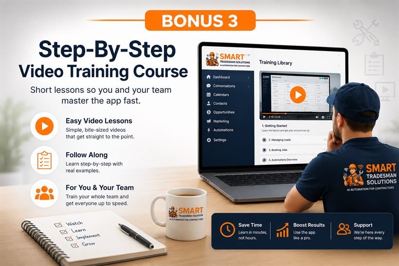 Step-by-step video training course